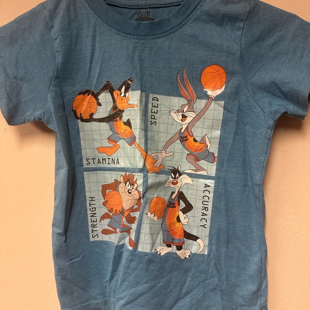 Space‎ Jam vintage boys shirt size 6